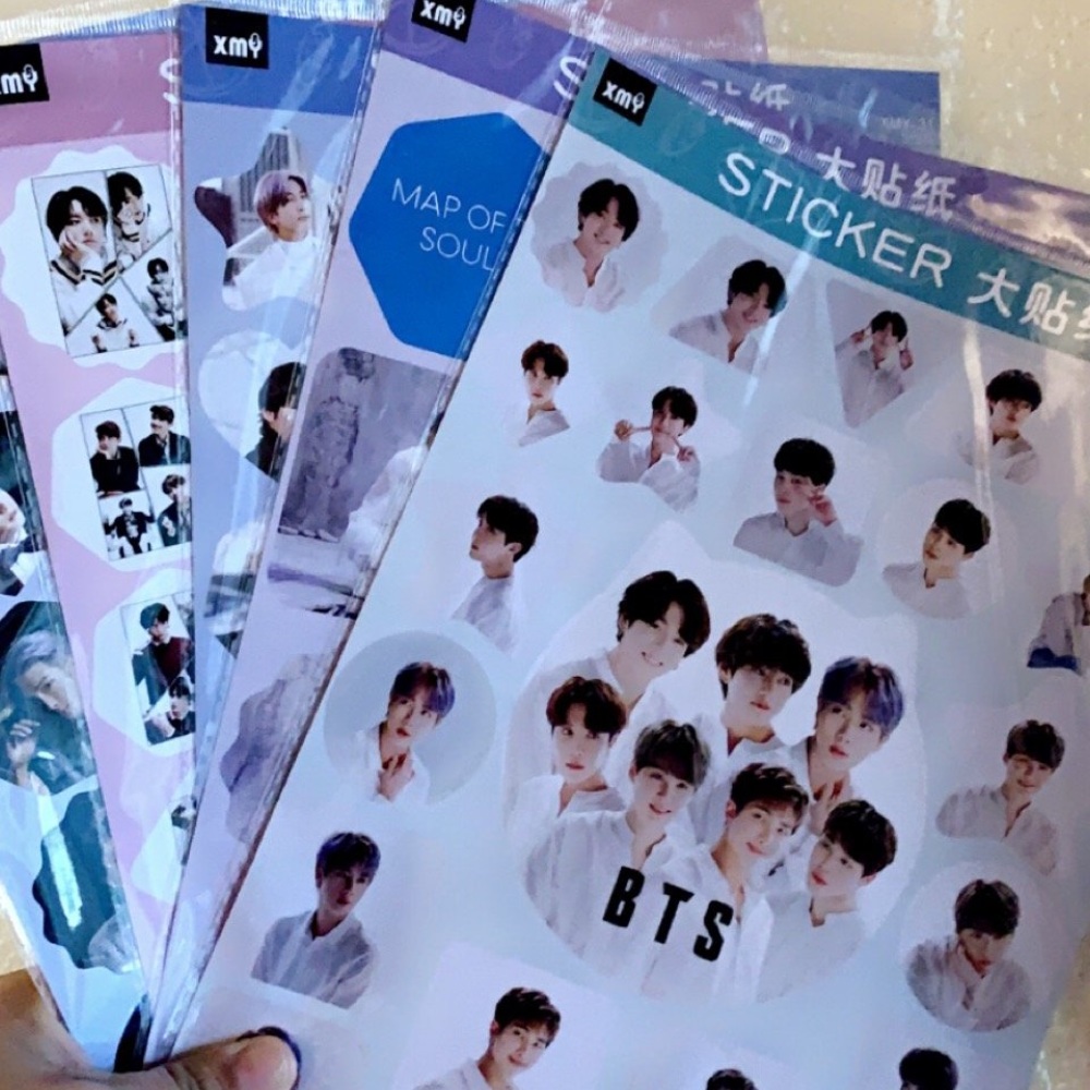 BTS Big Sticker Sheet Bundle